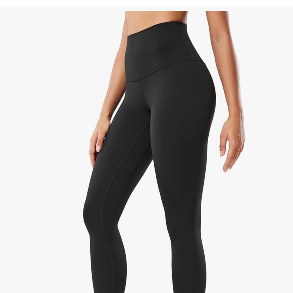 CRZ Yoga High-Waisted Black Leggings Size S